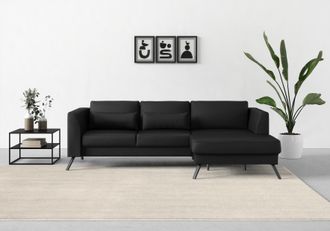 Sit&more Ecksofa »Lindholm L-Form« mit Sitztiefenverstellung und Federkern