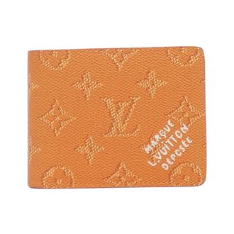 Louis Vuitton Monogram Caramel Coated Canvas Long Bill Wallet (Bi-Fold) (Pre-Owned)