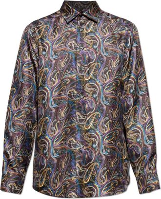 Etro Heren, Overhemden, Veelkleurig, Maat: L Zijde