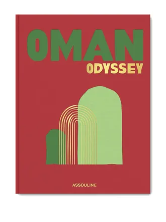 ASSOULINE Oman Odyssey book - Red