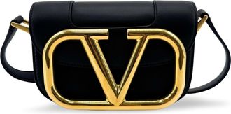 Valentino Garavani Rocco Small Crossbody Bag Black