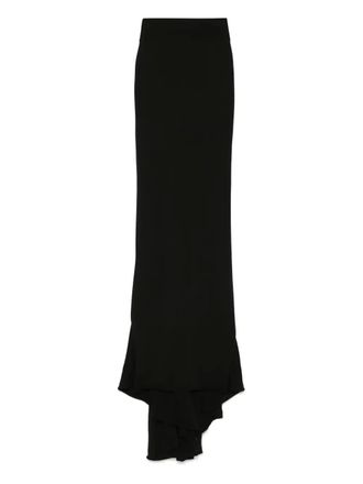 Rick Owens AL maxi skirt - Black