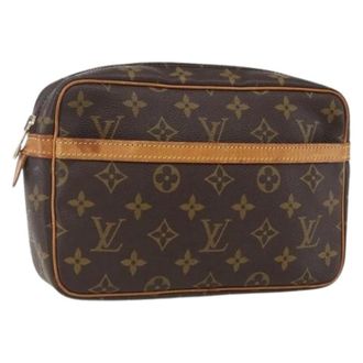 Louis Vuitton Pochette in tela Pre-owned - - Pre-owned - Donna - Marrone - ONE SIZE