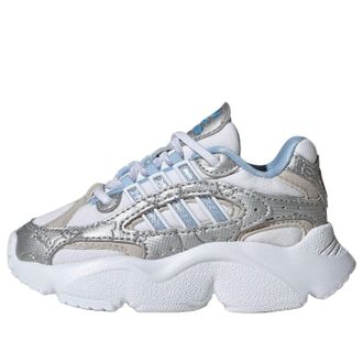 adidas (TD) adidas x Hello Kitty Ozmillen Elastic Lace White Glow Blue Grey IF7030
