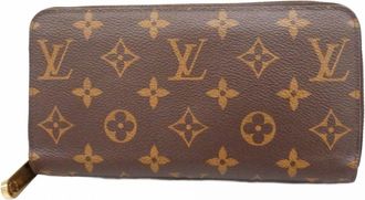 Louis Vuitton Brown Coquelicots Long Wallet (Bi-Fold) (Pre-Owned)