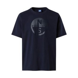 North Sails T-Shirts, male, Blue, Size: 2XL North Sails