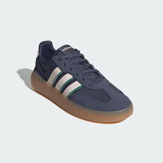 adidas Womens Barreda Decode Shoes - Navy Leather - Size UK 5