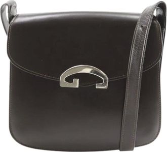 Gucci Pre-owned Cross Body Bags, female, Brown, Size: ONE SIZE Pre-owned Vintage Cross Body Bag