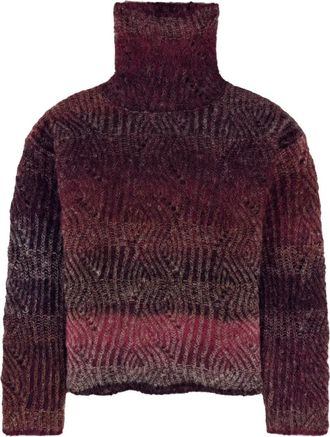 KANGRA Coltrui met patroon - Bruin