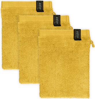 Schöner Wohnen Kollektion Waschhandschuh »Sense« mit Velourborte, hautschmeichelnde Airtouch Qualität, super weich