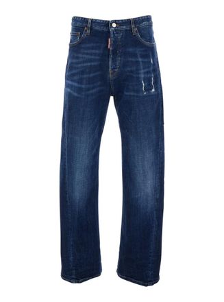 Dsquared2 Blue Mid Rise Jeans