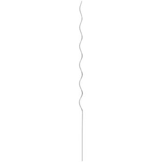 vidaXL Vidaxl - Soportes Espirales Para Plantas 50 Pcs Plateado 150 Cm