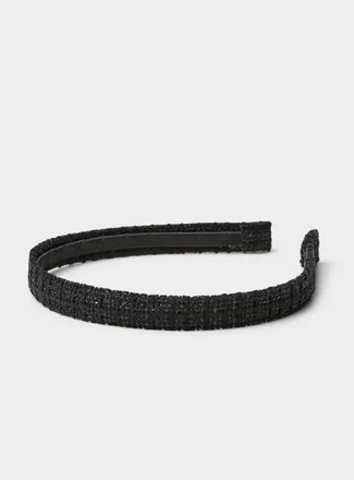 Simons Womens Tweed-like slim headband