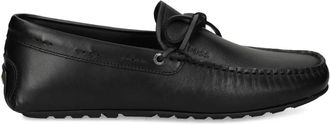 BOSS bow-detail loafers - Black