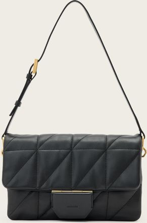 AllSaints Leather Ondine Quilted Leather Shoulder Bag, Size: One Size