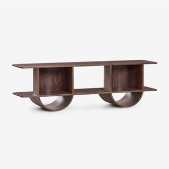 Sklum Estanter&iacute;a En Madera Flin Sklum