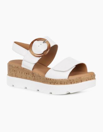 Lotus Womens Cammie Womens Sandals - White - Size: 6