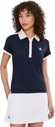adidas Heritage Tennis Polo Womens Clothing Ink : 2XS, Elastane/Polyester