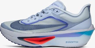Nike Mens Zoom Fly 6 Running Shoes In Ghost/blue Void-Football Grey