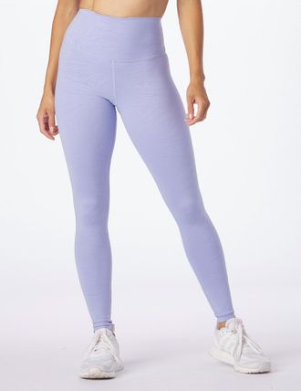 Glyder Sultry Printed Leggings In Lilac Swirl Gloss