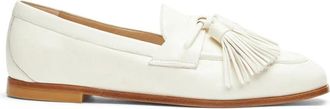 Stuart Weitzman Lindi Tassel Loafer - Dames - Loafers - Beige - 36 EU - Schoenen