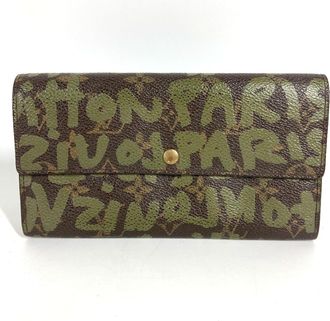 Louis Vuitton Brown Khaki Monogram Graffiti (Pre-Owned)