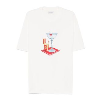 Dr&ocirc;le de Monsieur Cocktail Graphic Print T-shirt
