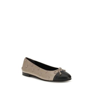 Tory Burch Bunny Ballet Flat - Beige