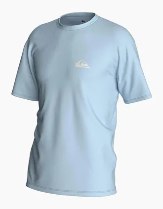 Quiksilver Mens Quiksilver Mens Everyday Short Sleeve UPF 50 Surf T-Shirt - Blue - Size: 44