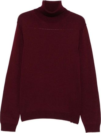 Roberto Collina Heren, Truien, Rood, Maat: XL