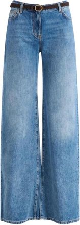 Elisabetta Franchi Mujer, Vaqueros, Azul, Talla: W27