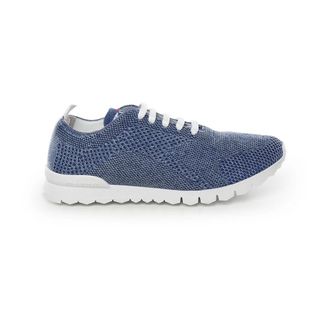 Kiton Sneakers, male, Blue, Size: 9 1/2 US FIT Sneakers