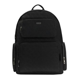 Guess Heren, Tassen, Zwart, Maat: ONE Size Leer