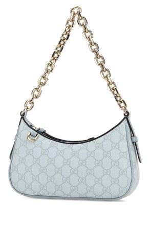 Gucci Womens Printed Canvas Gg Emblem Shoulder Bag Artbludkabartb Borse A Mano