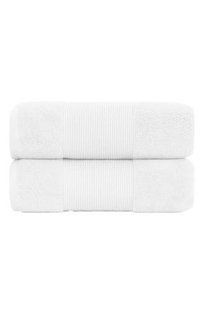 Modern Threads Air Cloud Oversized Bath Sheet - Set of 2 - White at Nordstrom Rack