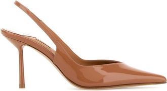 Le Silla Brown Leather Heels