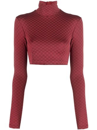 AMBUSH Cropped blouse - Rood