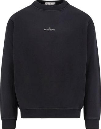 Stone Island Cotton sweatshirt with logo