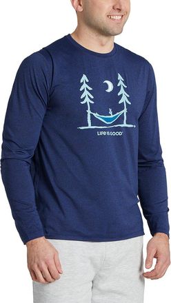 Life is good Long Sleeve Active T-Shirt