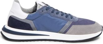 Philippe Model Tropez 2.1 Mondial Gris Bluette Sneakers - Heren - Sneakers - Veelkleurig - 40 EU - Leer - Schoenen