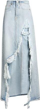 VETEMENTS BOTTOMWEAR - Denim skirts on YOOX.COM