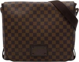Louis Vuitton Pre-owned Brooklyn MM Crossbody Bag - unisex - Vintage Schoudertas - Bruin - ONE Size - Vintage