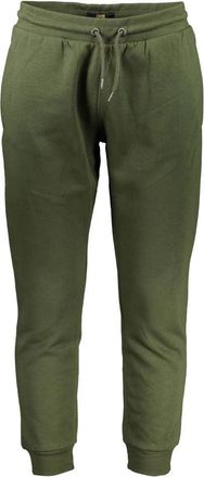 Cavalli Groene Katoenen Broek - Heren - Sweatpants - Groen - XL - Katoen - Broeken