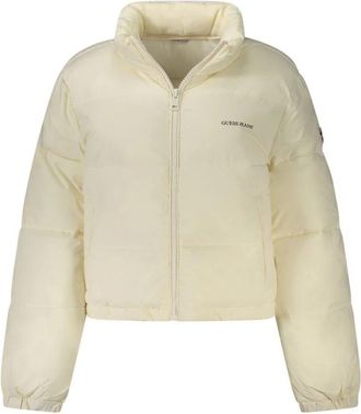 Guess Bianco Jacket - Dames - Winterjassen - Wit - XL - Polyester - Jassen