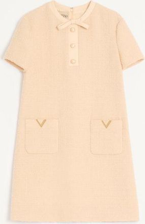 Valentino Abito Corto In Curly Wool Donna BETULLA 36