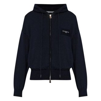 Givenchy Dames, Sweatshirts & Hoodies, Blauw, Maat: S