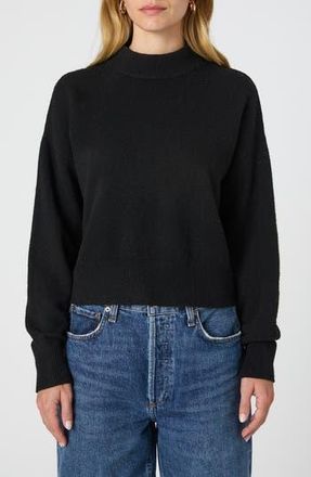 French Connection Vhari Mock Neck Sweater in 03-Black at Nordstrom Rack, Size X-Small