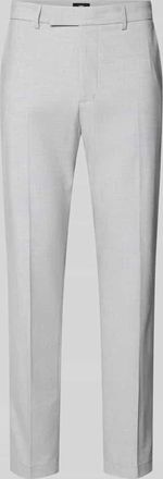Cinque Hose mit B&uuml;gelfalten Modell Beppe in Hellgrau, Gr&ouml;&szlig;e 44