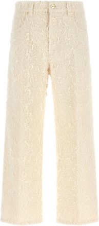 Brunello Cucinelli Beige Cotton Casual Womens Pants