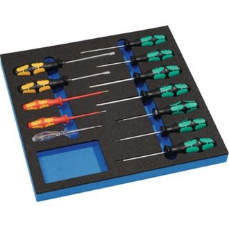 Wera M&oacute;dulo De Herramientas Ranura De M&oacute;dulo 2/3 De 12 Piezas / Ph / Pzd / Torx